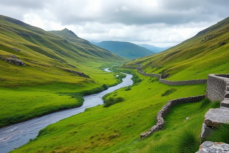 Dales Way trail scenery