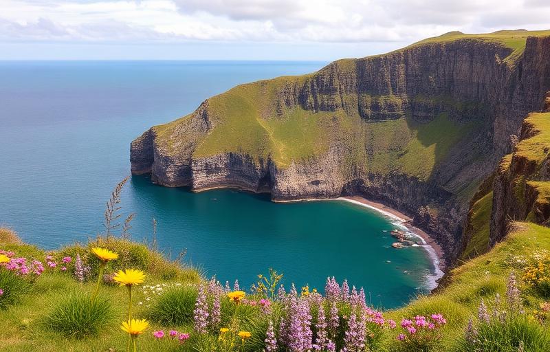 Pembrokeshire Coast Path trail scenery