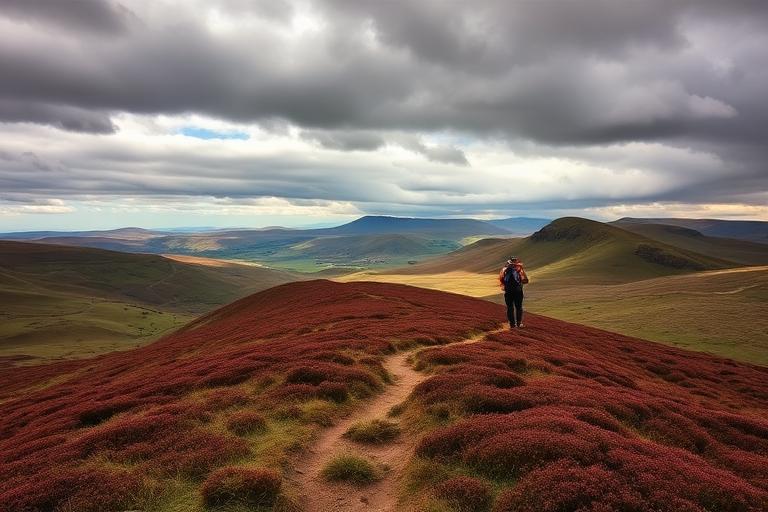 Pennine Way trail scenery