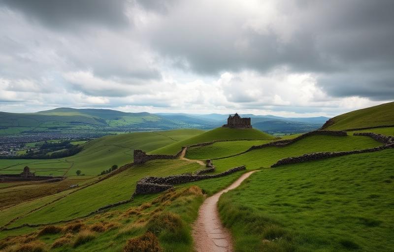 St Cuthbert's Way trail scenery
